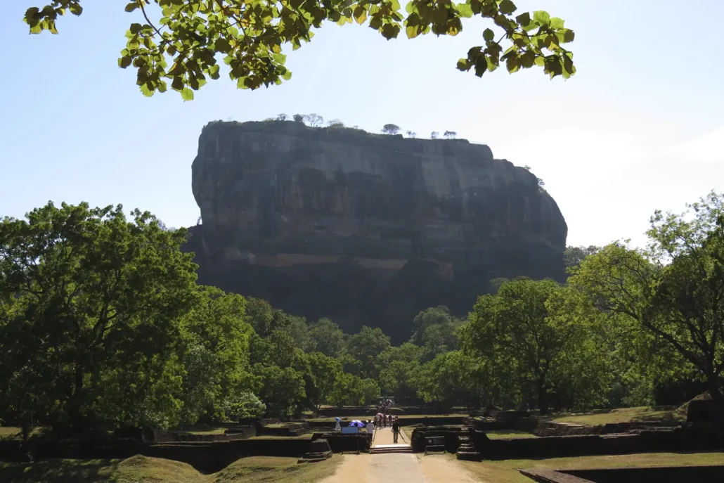 La roca del León en Sigiriya - Viajar a Sri Lanka