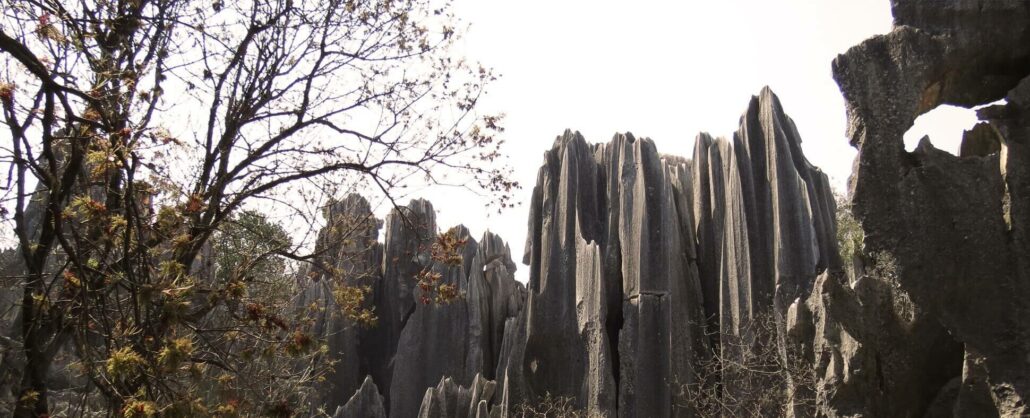Paisaje geológico en Yunnan