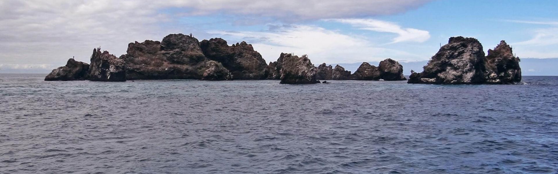 Islotes en Galápagos